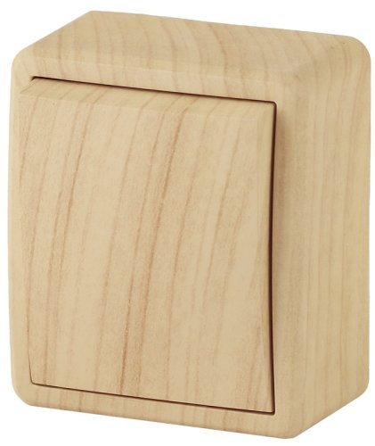 Переключатель накладной Эра Эксперт 1-кл. проходной сосна фото Переключатель накладной Эра Эксперт 1-кл. проходной сосна картинка